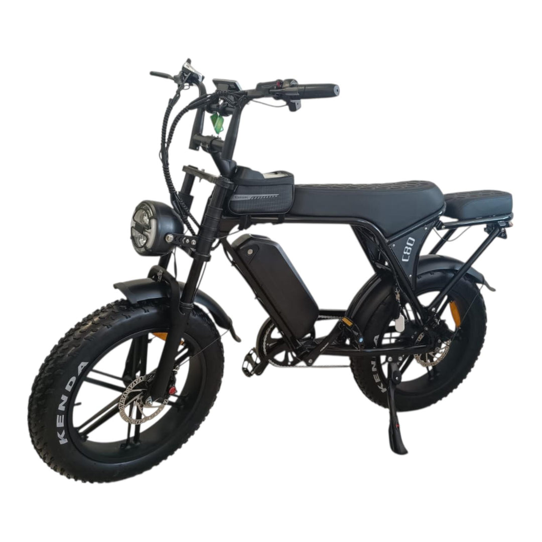 Bici Elettrica C80 (Nera)