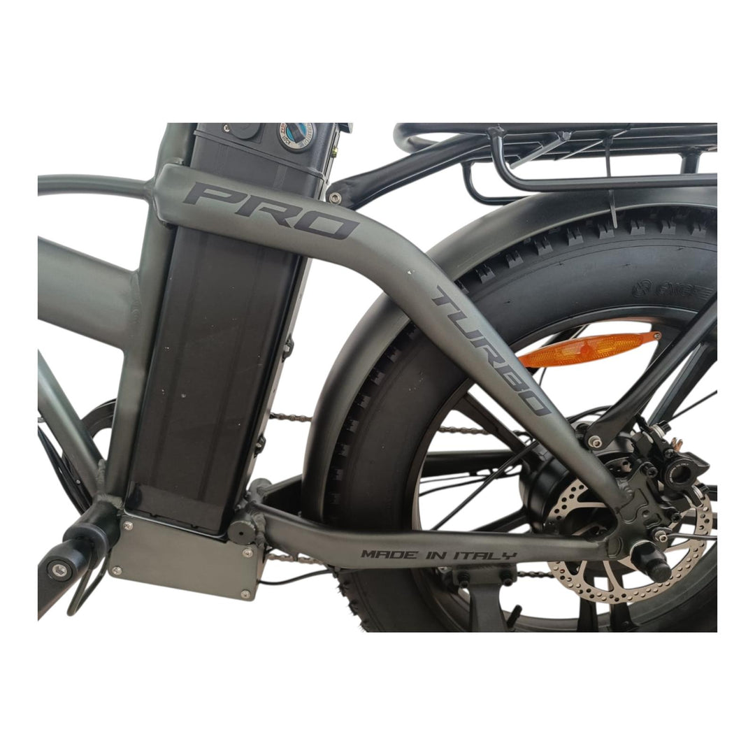 Bici Elettrica Wizy Turbo Pro (Verde)