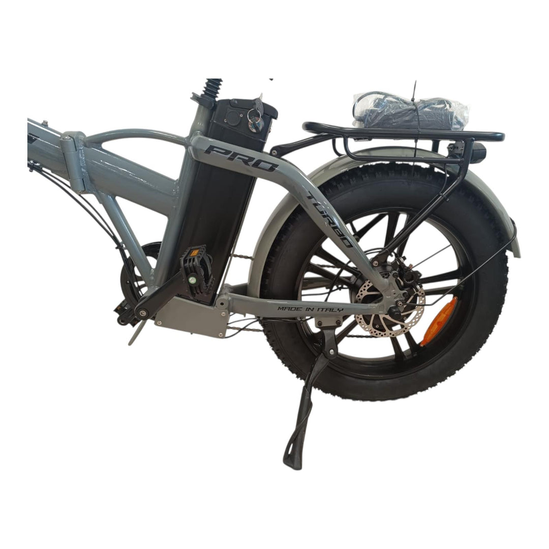 Bici Elettrica Wizy Turbo Pro (Grigio)