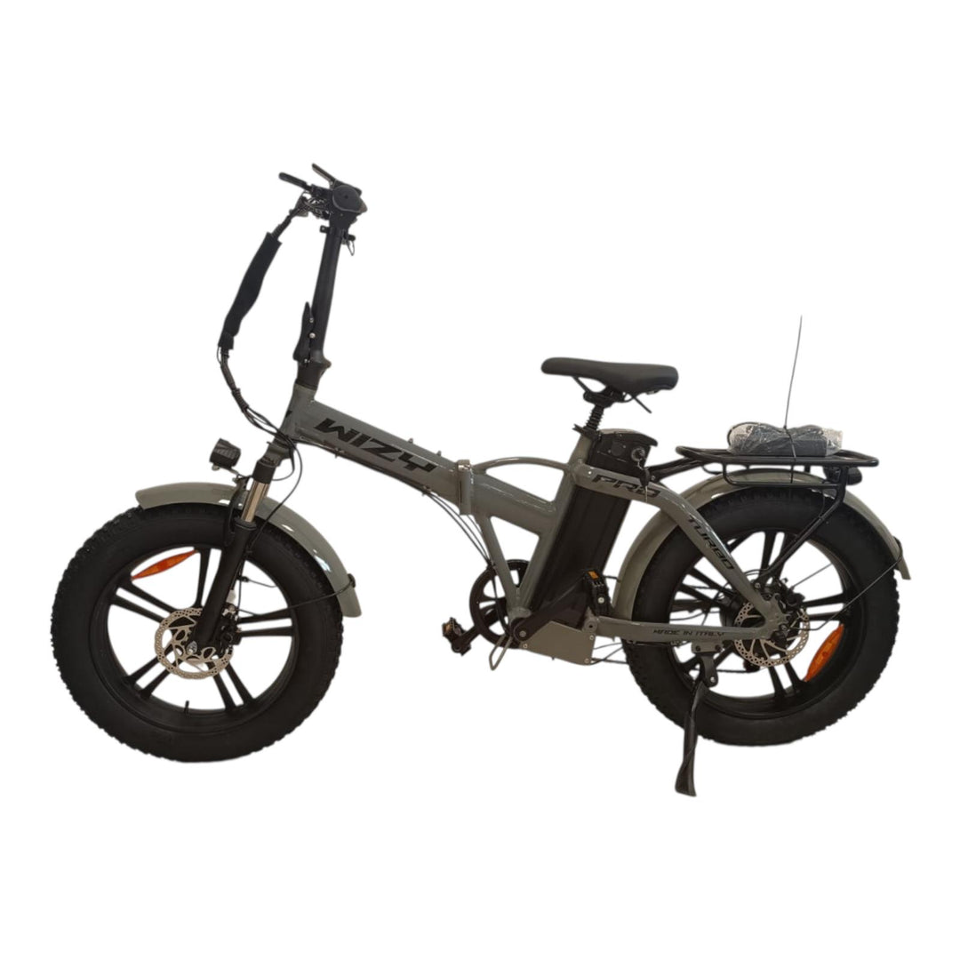 Bici Elettrica Wizy Turbo Pro (Grigio)