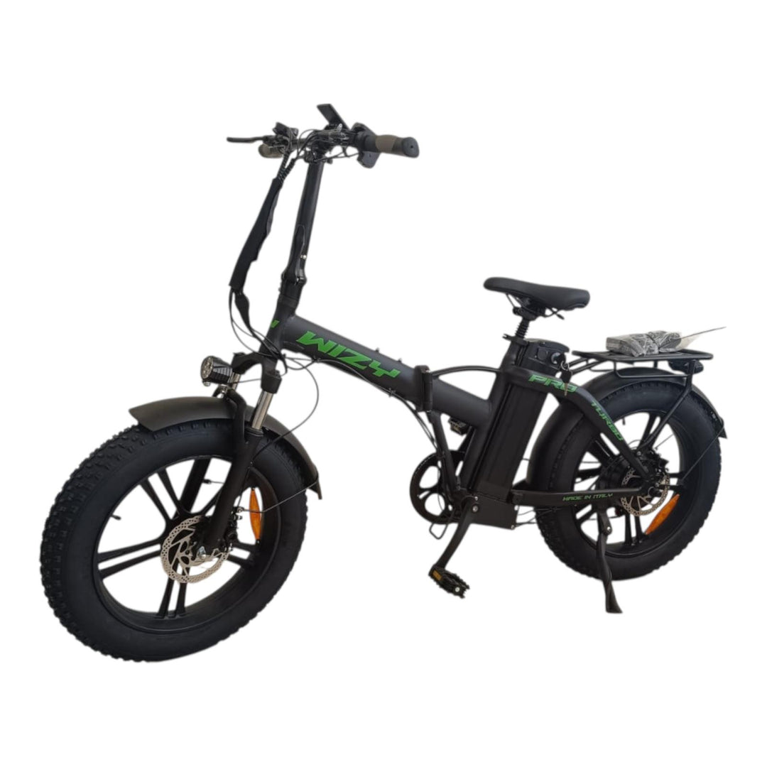 Bici Elettrica Wizy Turbo Pro (Nero)