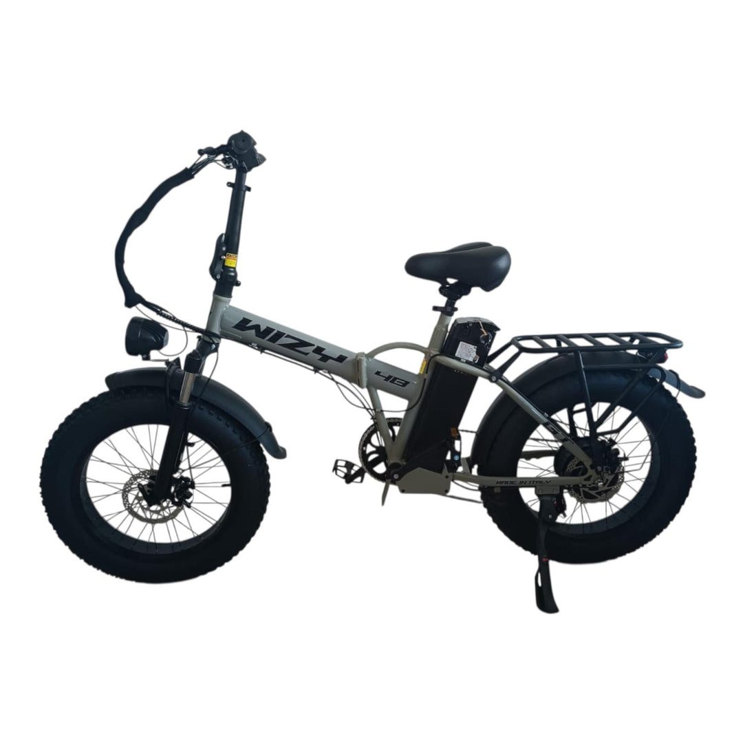 Bici Elettrica Wizy Gt (Grigio)