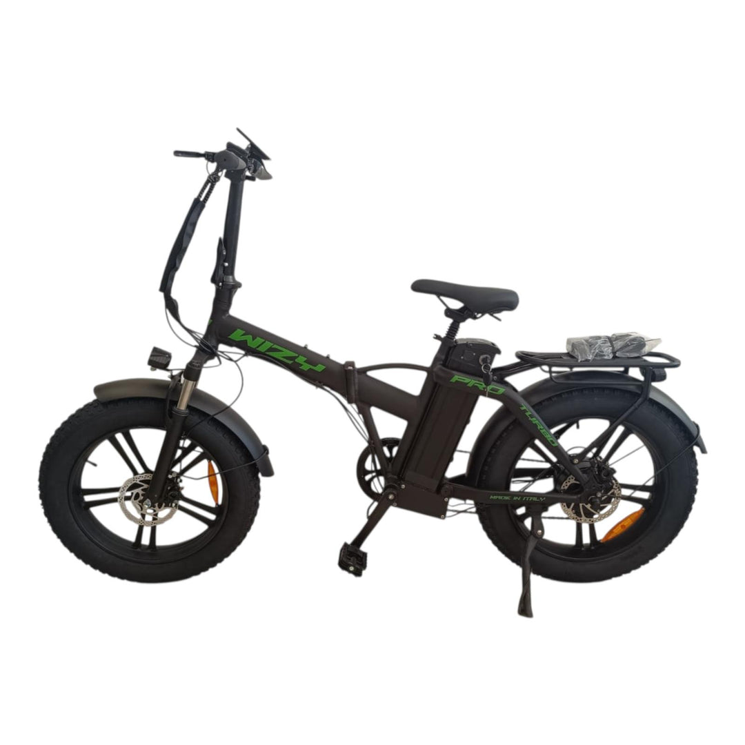 Bici Elettrica Wizy Turbo Pro (Nero)