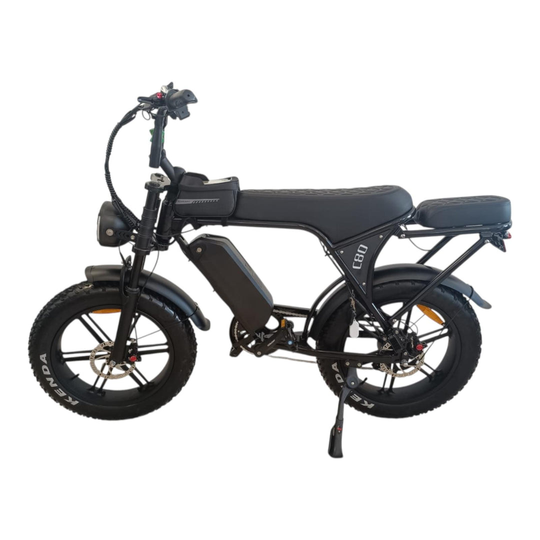 Bici Elettrica C80 (Nera)