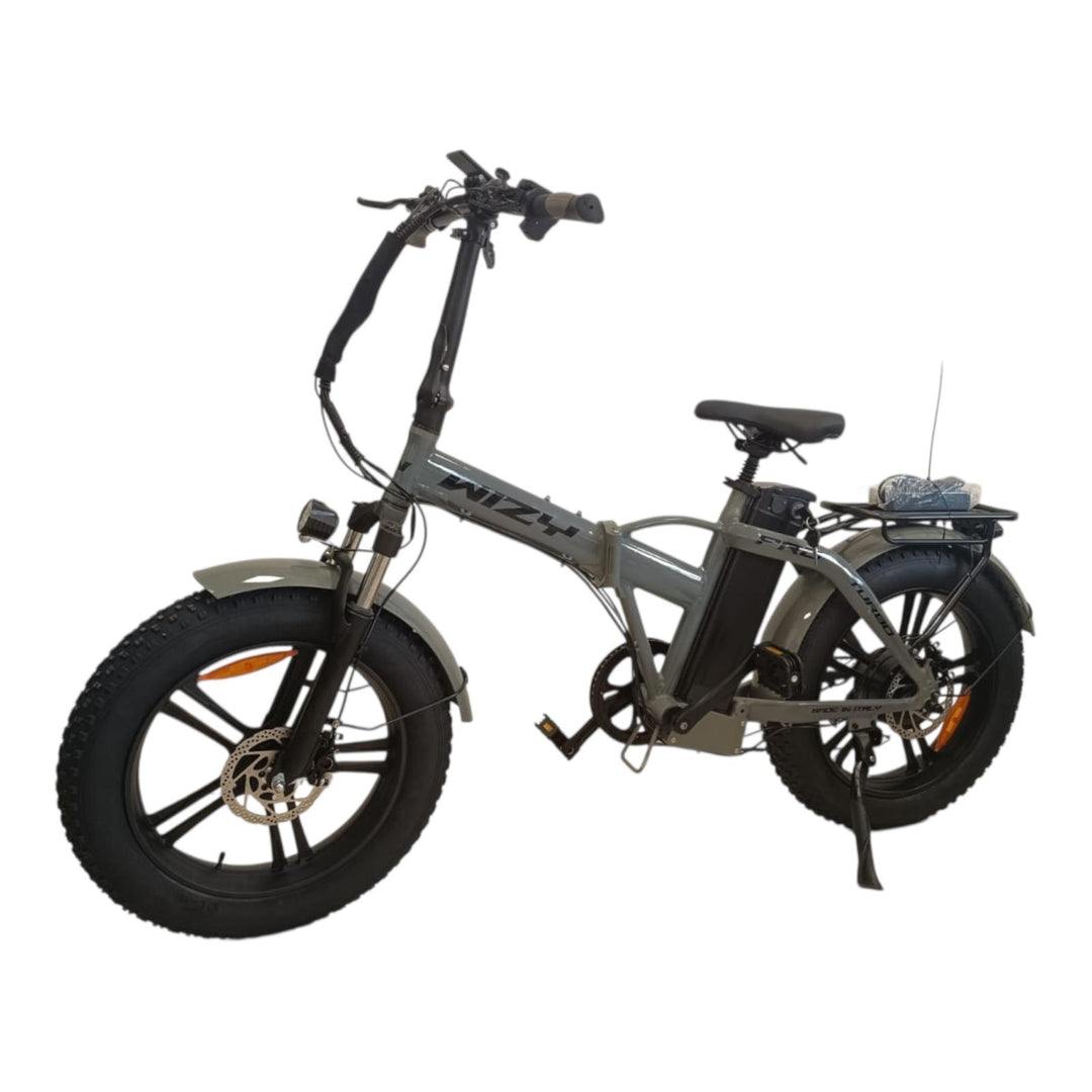 Bici Elettrica Wizy Turbo Pro (Grigio)