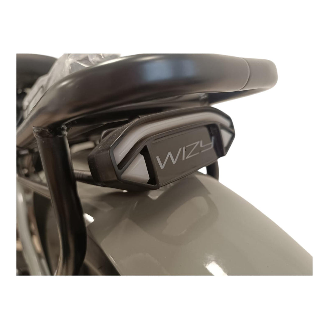 Bici Elettrica Wizy Turbo Pro (Grigio)