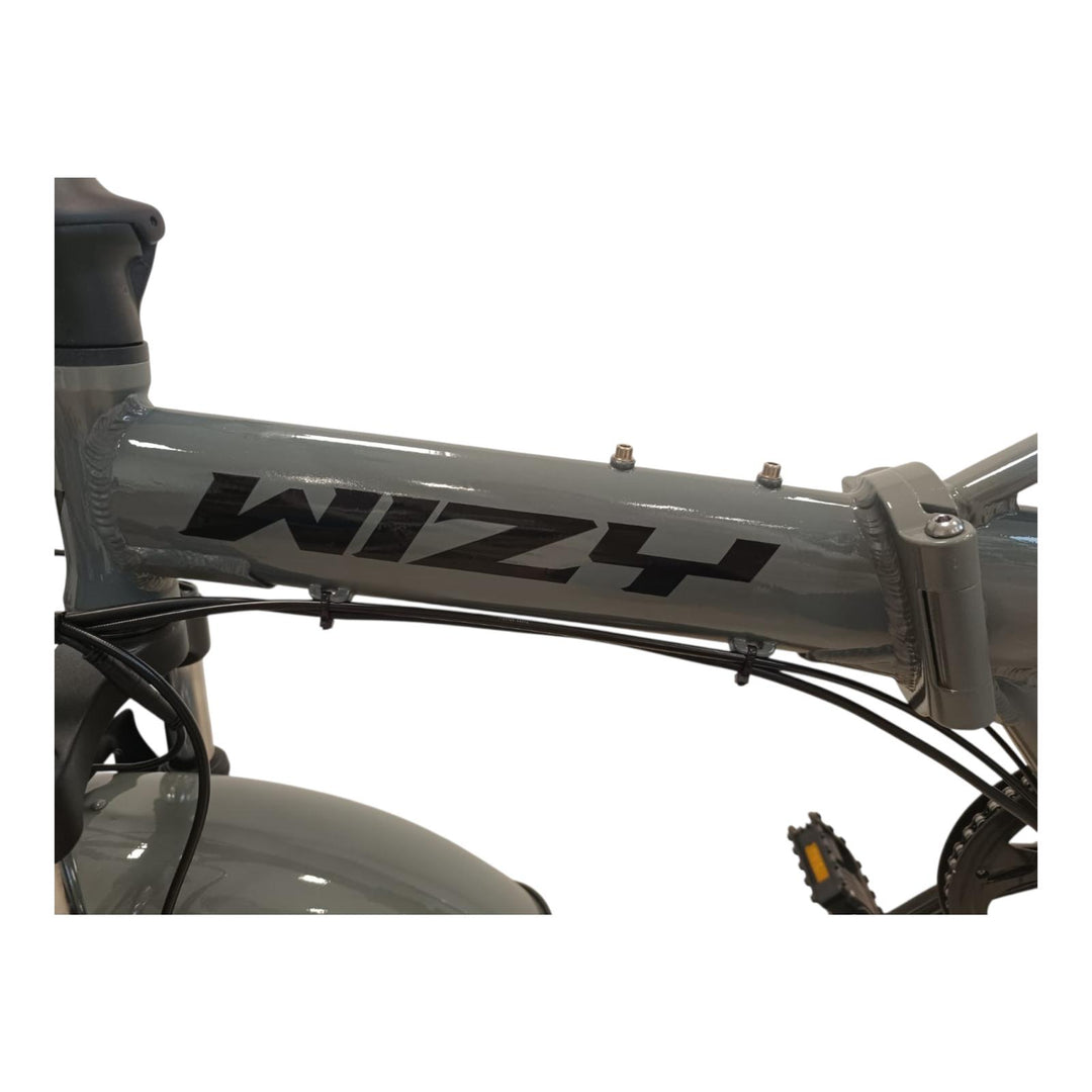 Bici Elettrica Wizy Turbo Pro (Grigio)