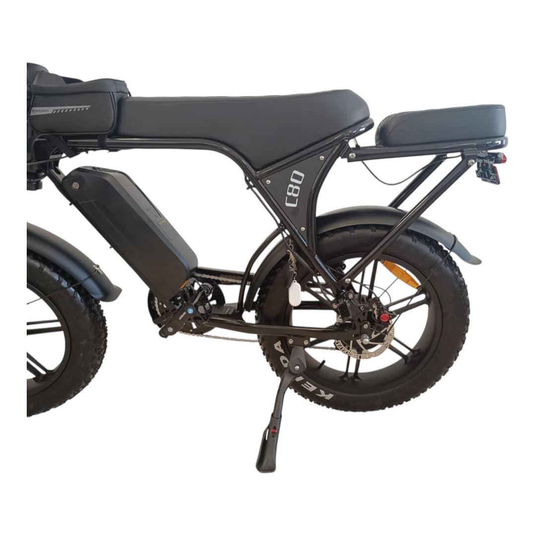 Bici Elettrica C80 (Nera)