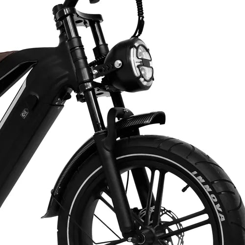 Bici Elettrica GT20 (Nera/Grigio)