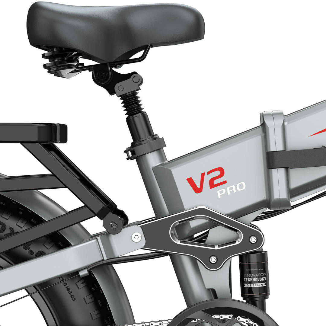 Bici Elettrica Ovivo V2 PRO 2.0 (NERO/GIALLO)