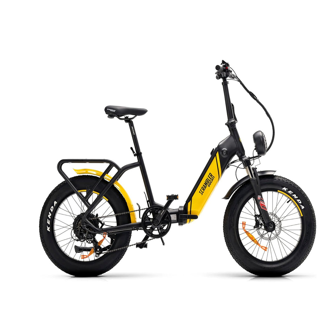Bici Elettrica Pieghevole Ducati Scrambler SCR-X (Giallo/Nero)