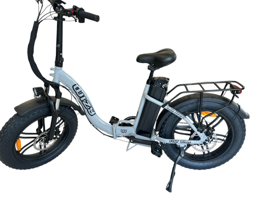 Bici Elettrica Wizy Low Frame (Grigio/Nero)