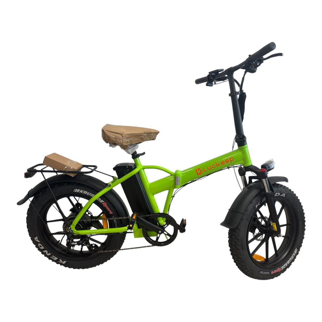Bici Elettrica Pieghevole Luckeep (Verde)