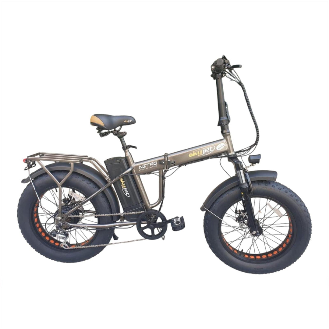 Bici Elettrica Pieghevole Skyjet Nitro (Grigia)