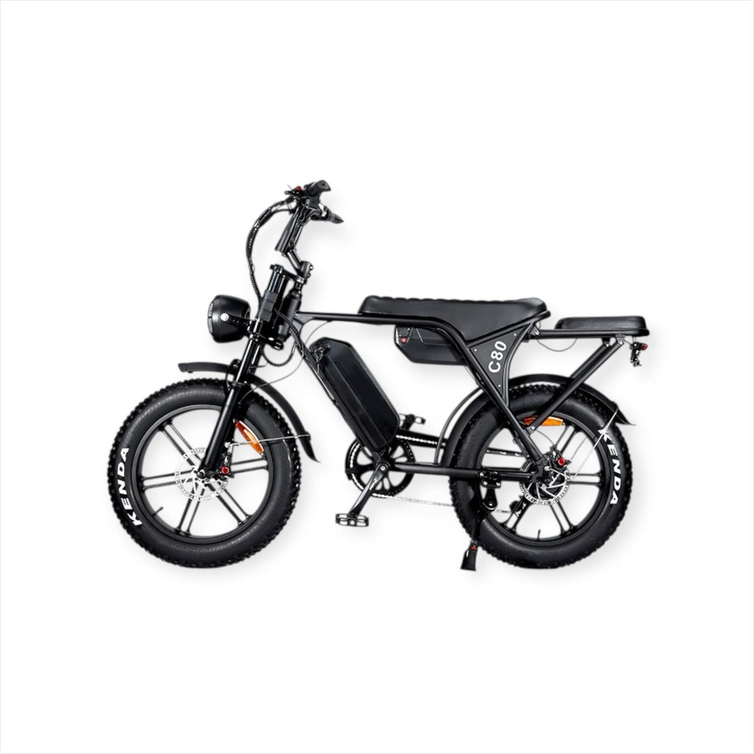 Bici Elettrica C80 (Nera)