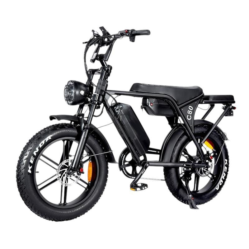Bici Elettrica C80 (Nera)