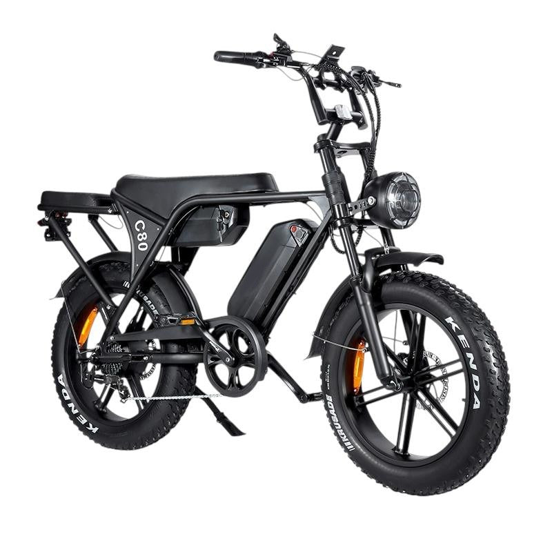 Bici Elettrica C80 (Nera)