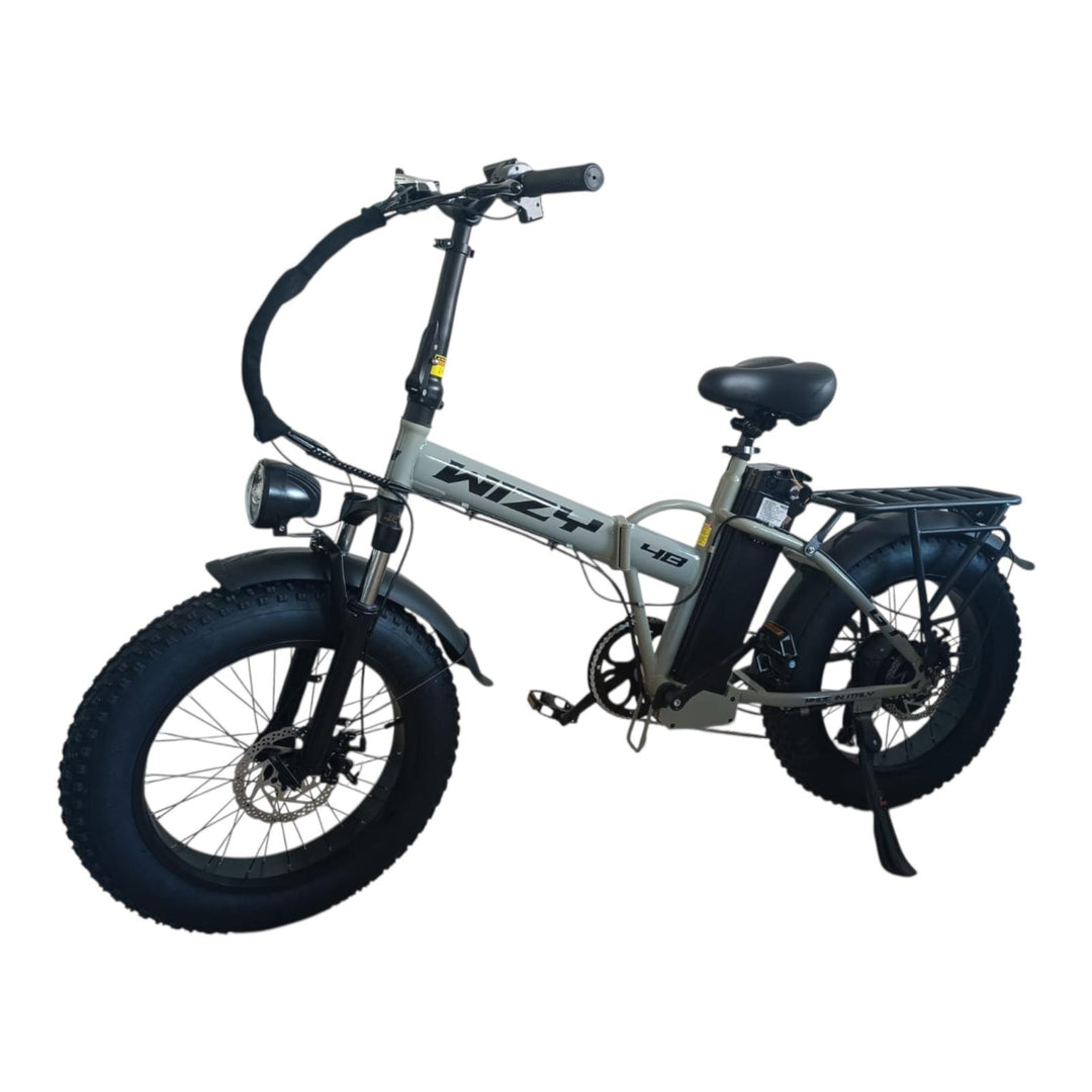 Bici Elettrica Wizy Gt (Grigio)