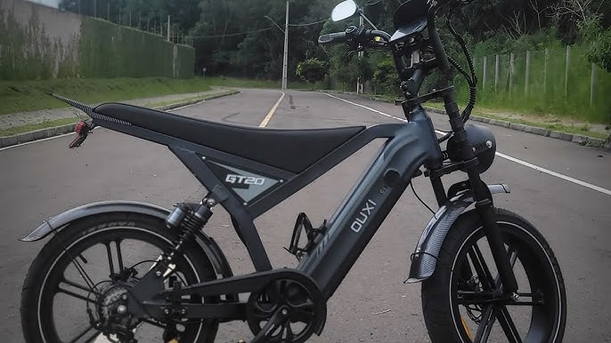 Bici Elettrica GT20 (Nera/Grigio)