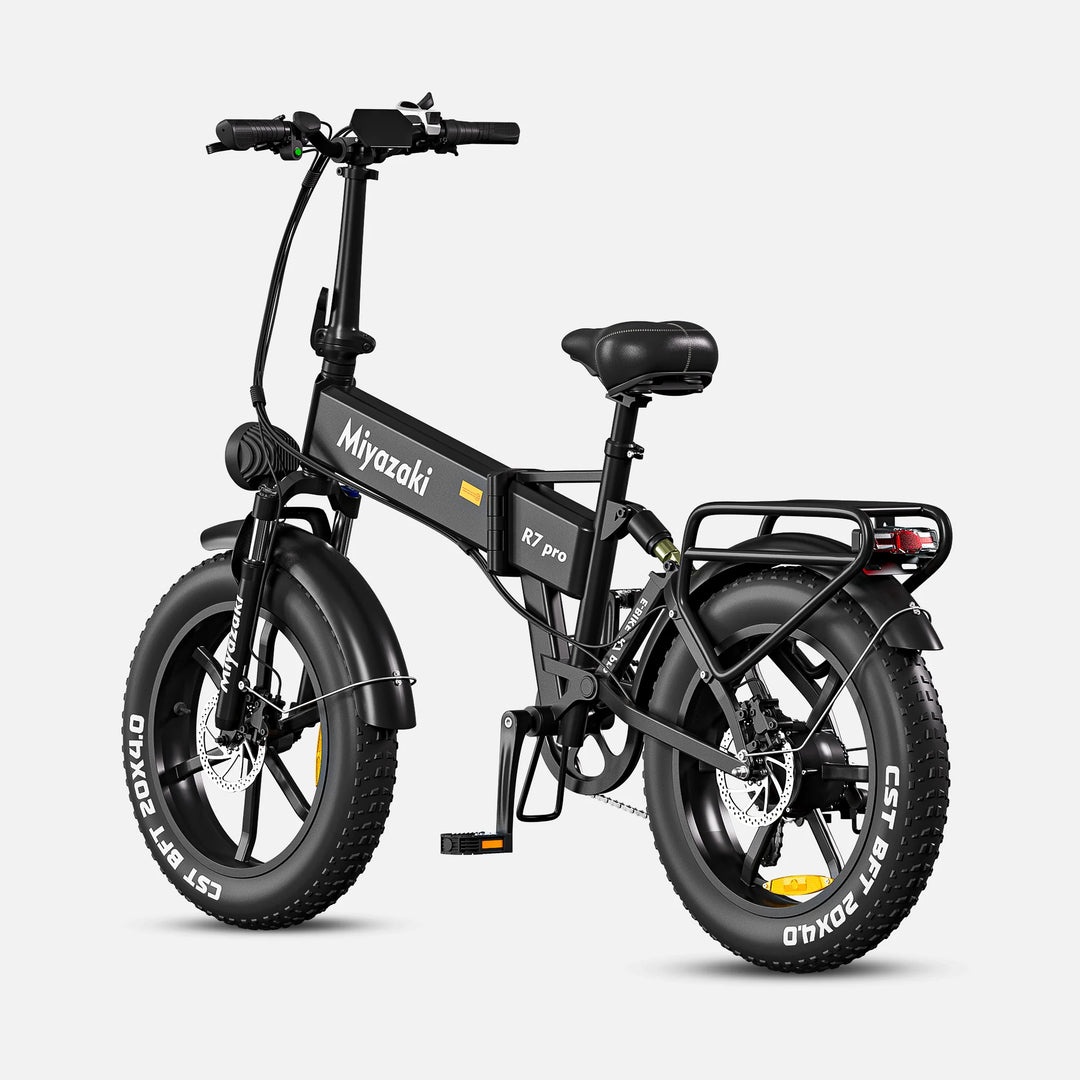 Bici Elettrica Miyazaki R7 Pro (Nero)