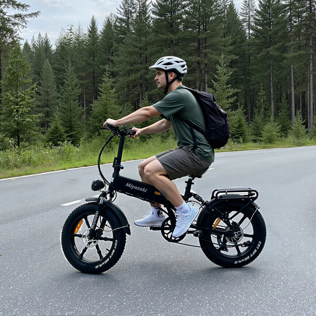 Bici Elettrica Miyazaki R7 Pro (Nero)