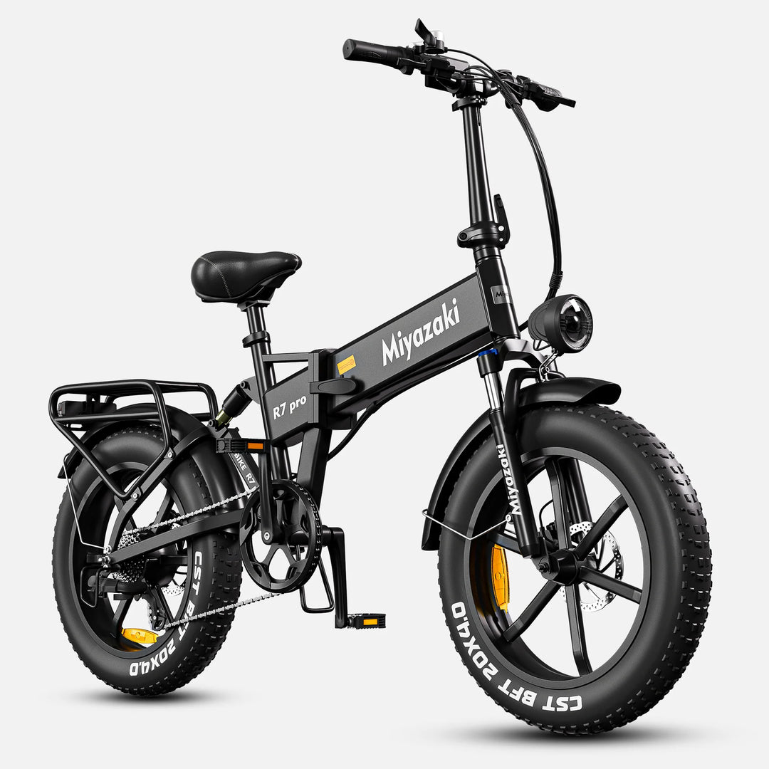 Bici Elettrica Miyazaki R7 Pro (Nero)