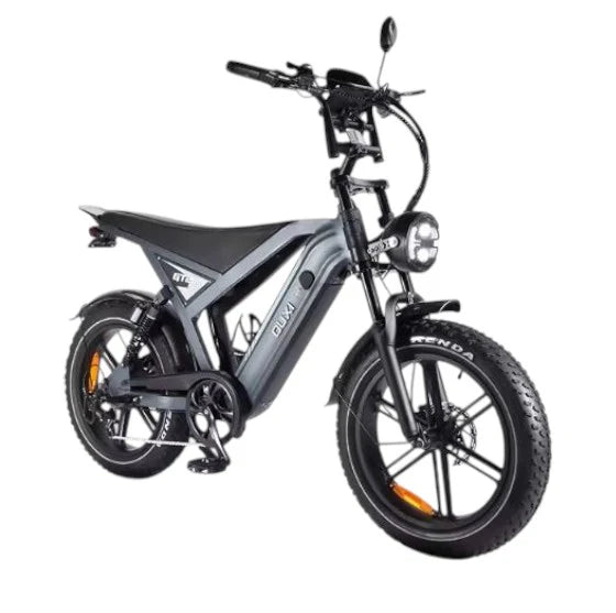 Bici Elettrica GT20 (Nera/Grigio)