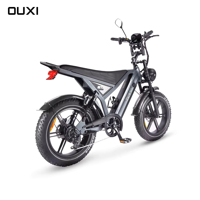 Bici Elettrica GT20 (Nera/Grigio)