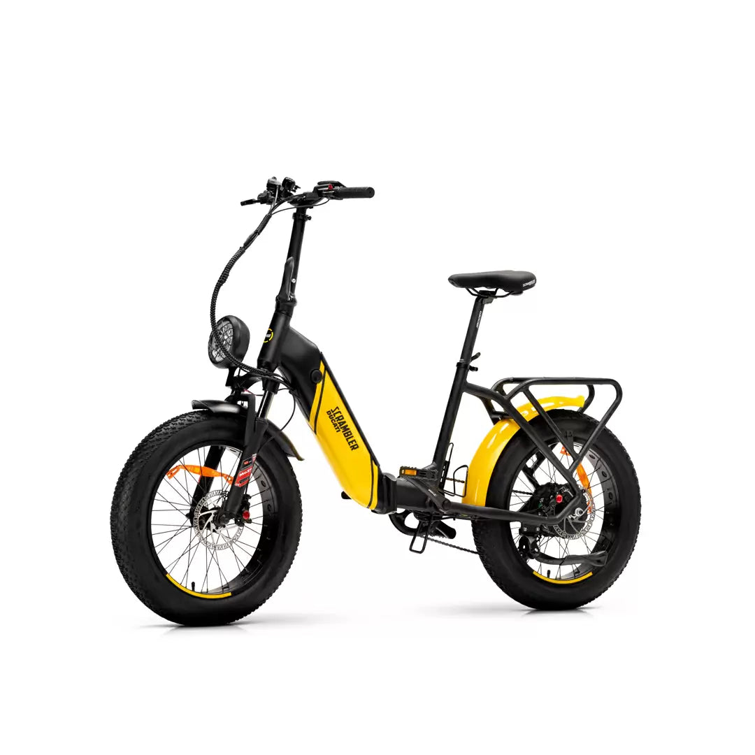 Bici Elettrica Pieghevole Ducati Scrambler SCR-X (Giallo/Nero)